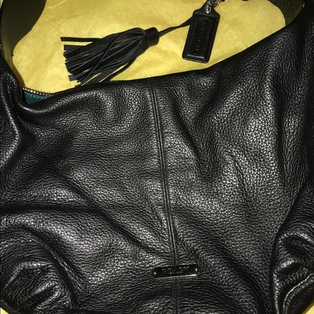 Authentic Black Coach Bag